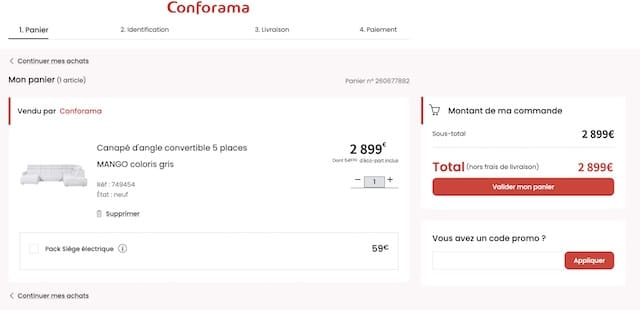 conforama code promo conforama
